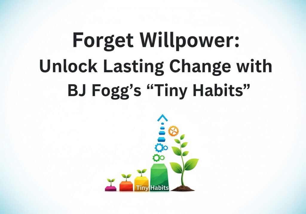 Forget Willpower: Tiny Habits