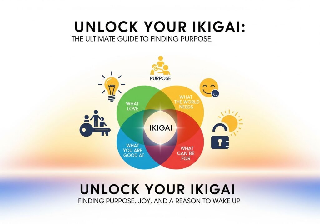 Unlock Ikigai: A Colorful Guide