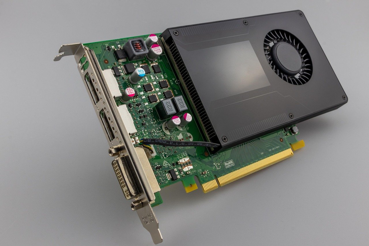 A powerful, modern dedicated graphics card.