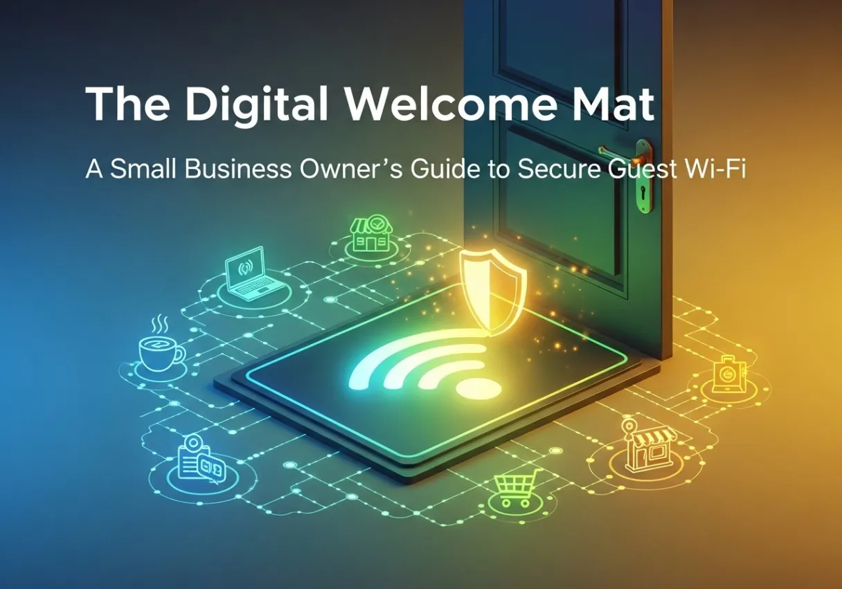 Digital Welcome Mat Secure Guest WiFi
