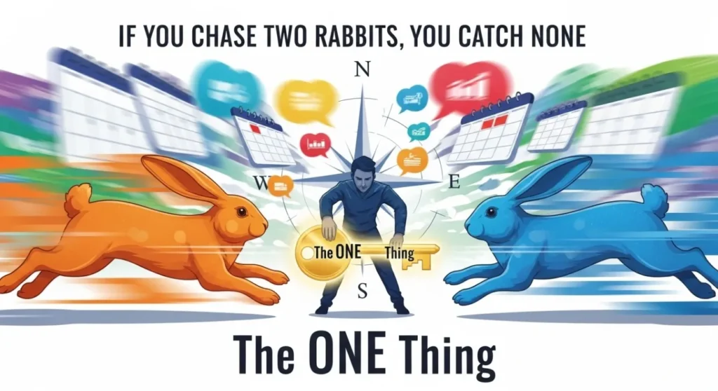 If You Chase Two Rabbits You Catch None